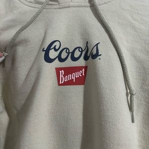 Vintage Coors Banquet Beer Hoodie